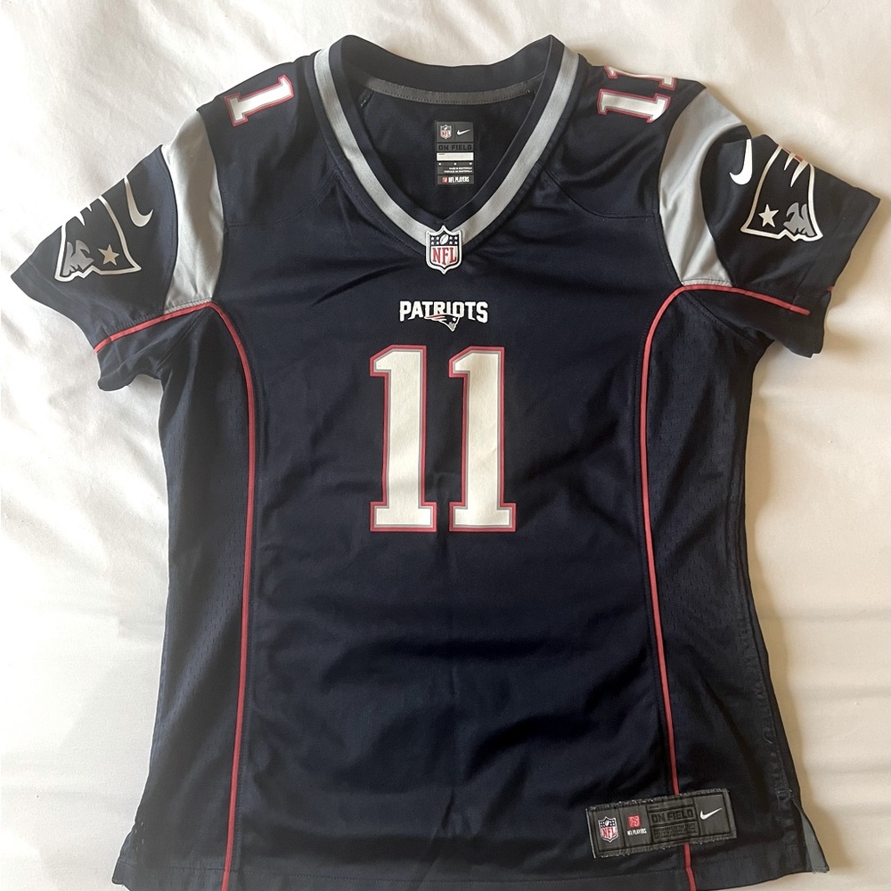 Women’s NFL On-Field New England Patriots Edelman #11 Jersey size Medium